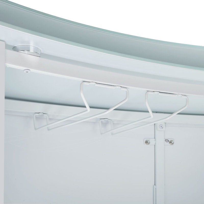 Table de bar blanche, Blanc