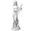 Statue femme avec harpe