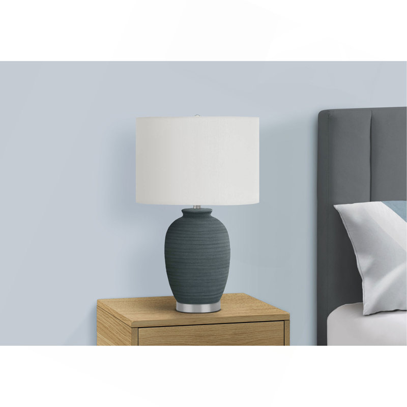 Lighting, 24"h, Table Lamp, Ceramic, Shade, Contemporary