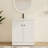  Free standing Single Bathroom Vanity With Resin Vanity Top-1149395181-1161832356