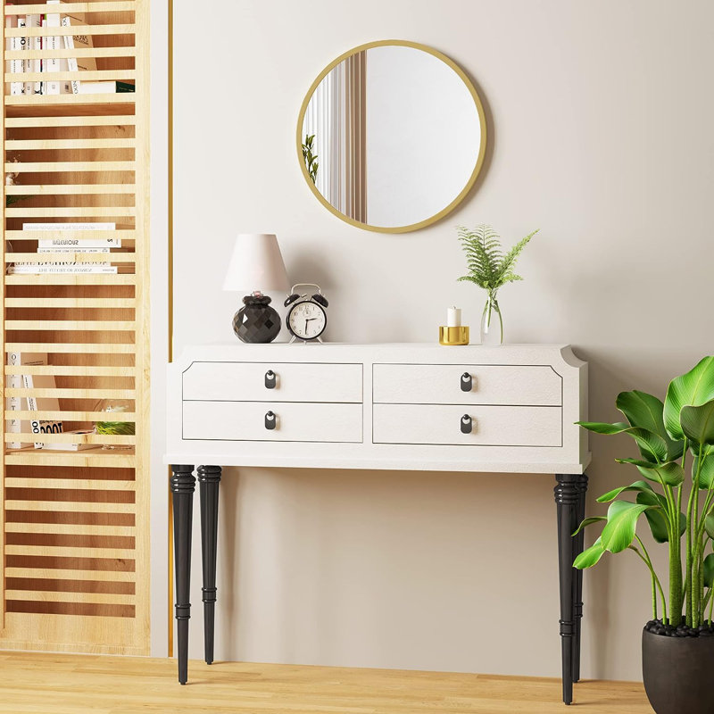 Shantris Metal Wall Mirror, 60 cm H x 60 cm W, Gold