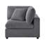 Coin de coin Chelsea - Velours côtelé gris anthracite-58390510
