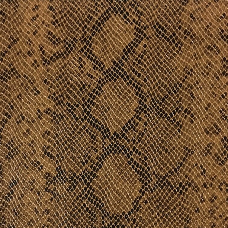 Albany - Ostrich Animal Print Vinyl Upholstery Fabric by The Yard Silver