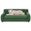 Grand chien avec lin respirant - Gris foncé et animal de compagnie moderne et stable pour chiens de taille moyenne