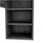 Armoire à pharmacie à porte simple H 32 po, deux tablettes extérieures, deux tablettes intérieures, chêne fumé-773676569