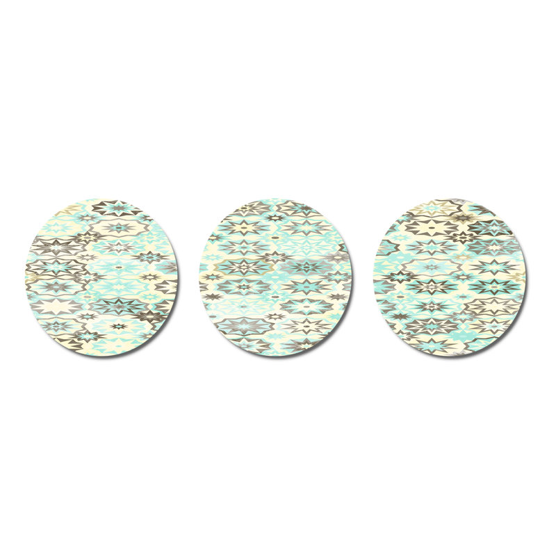 Abstract Wall Decor on Metal