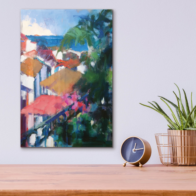 «Best View» par Page Pearson Railsback, verre acrylique Wal Art, H 16 po x l 12 po x P 0,13 po