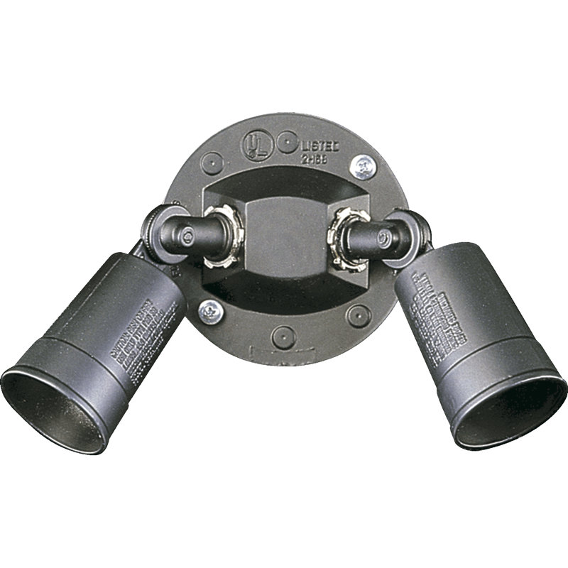 projecteur extérieur de sécurité Workington, Noir