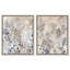 Ensemble de décorations murales bleues gracieuses à imprimé acrylique par Art Remedy, cadre blanc, 20 x 24-1842694885-1842694888