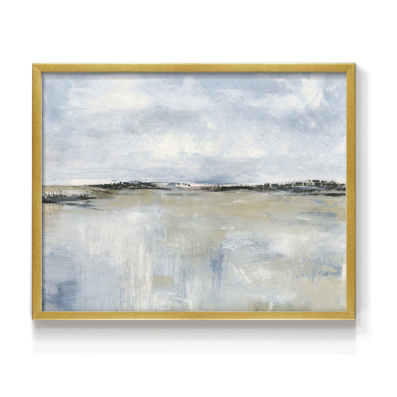 Across the Meadow -Framed Print - Restickable, 8" H x 10" W