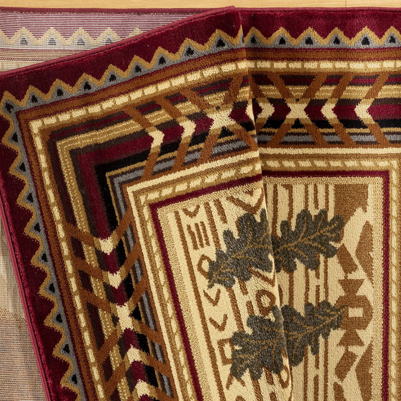Devari Hand Knotted Animal Print Indoor / Outdoor Rug