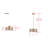 Torpoint 3 - Light Iron Dimmable Drum Chandelier