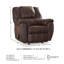 Fauteuil inclinable manuel standard 41 po Pinard-1117184229