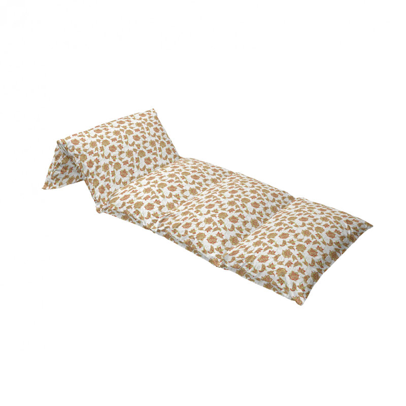 Housse pour coussin d'extérieur Ottoman Vivid Flowers, H 2 po x l 36 po x P 88 po
