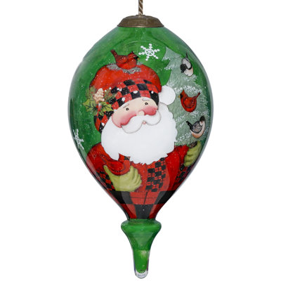 4.75'' Glass Finial Ornament
