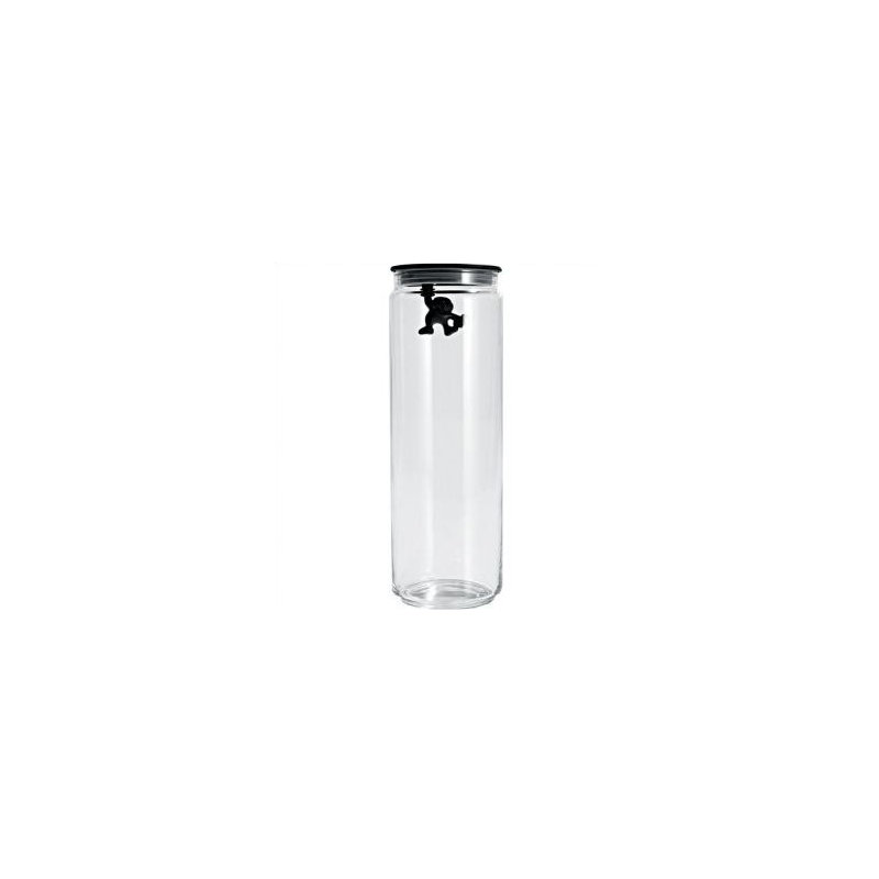 Gianni A Little Man Holding on Tight Kitchen Box, 67.63 oz., White