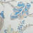 Upholstered Ottoman, Beige & Blue-920509668