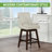 Stepfanie Swivel 27.25'' Stool
