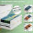 Office File Storage Organizer Cabinet 2-Drawer File Cabinet Sleek Design Storage Cabinet-1969086693