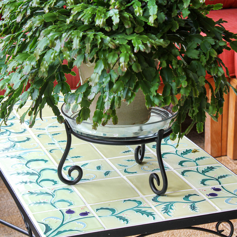 Stenya Metal Pedestal Plant Stand