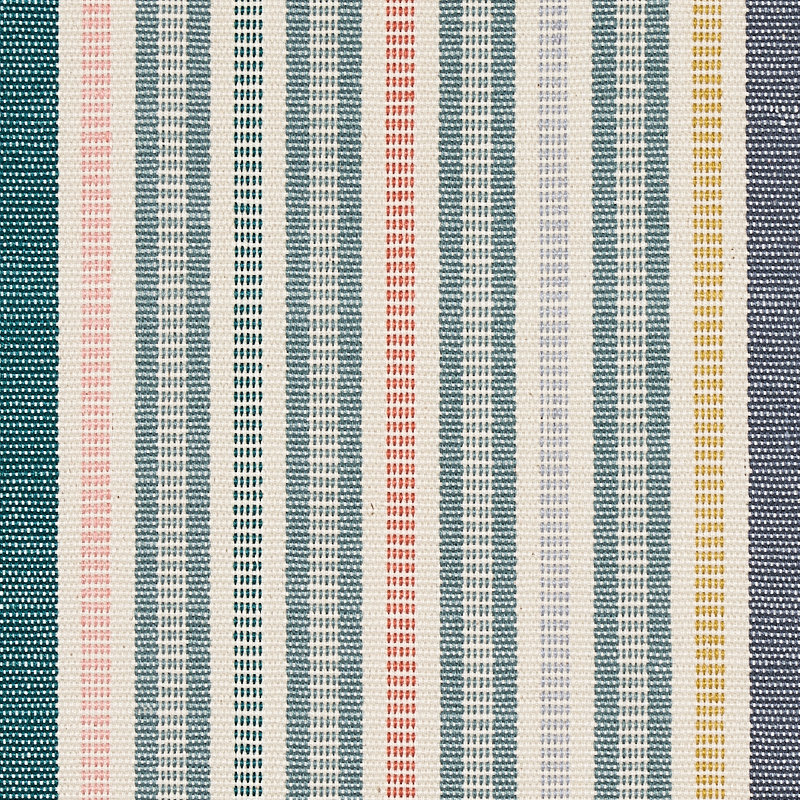 Tissu à rayures Schumacher x A Rhum, Minéral