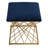 Velvet Ottoman