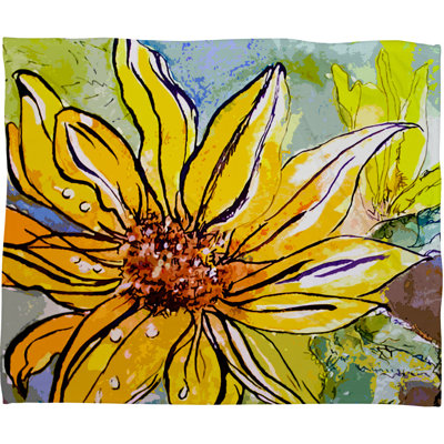 Jeté de ruban tournesol