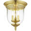 Plafonnier encastré 3 lumières 11,5 po Aaven-16518467