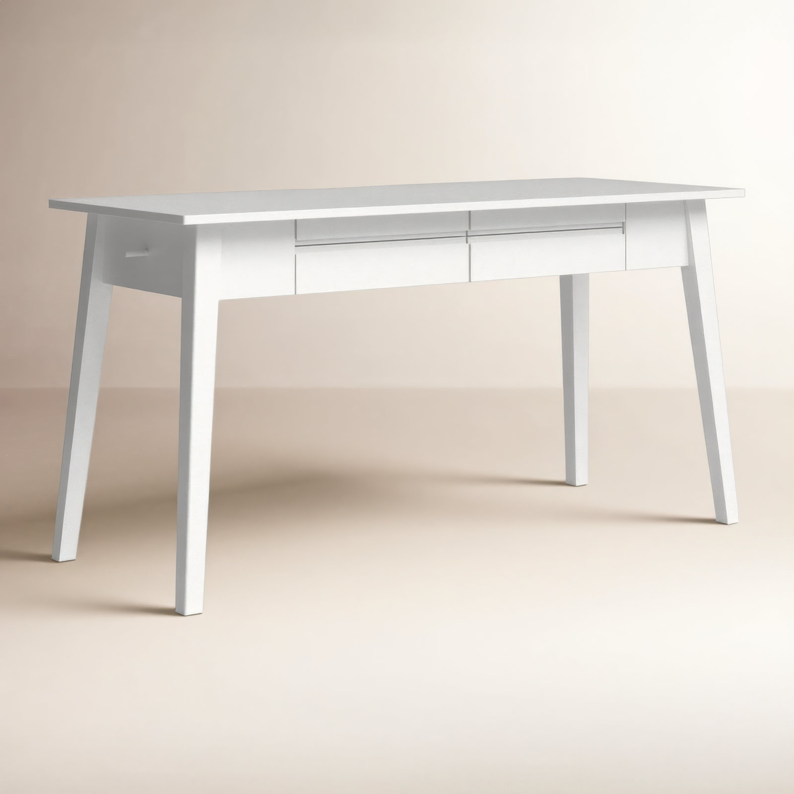 Arenac 59 " Writing Desk, White