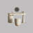 Modern Minimalist Light Luxury Burned Stone Dressing Table with Storage