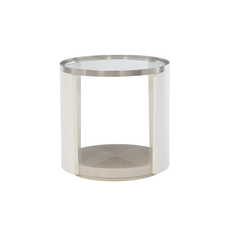 Axiom Glass Tray Top End Table
