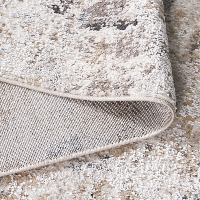 Quincy Performance Abstract Indoor/Outdoor Area Rug, Runner 2'2" x 8"