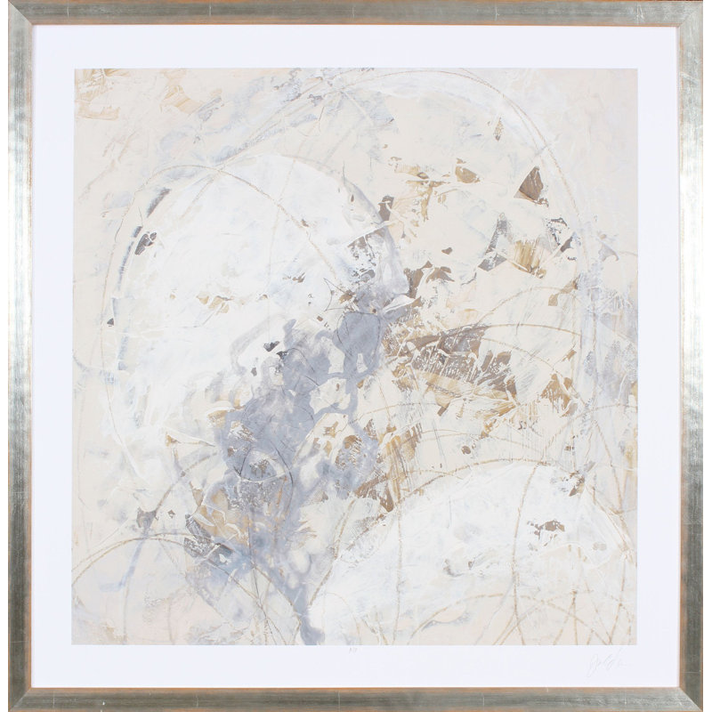 « impasto geste iv », impression encadrée