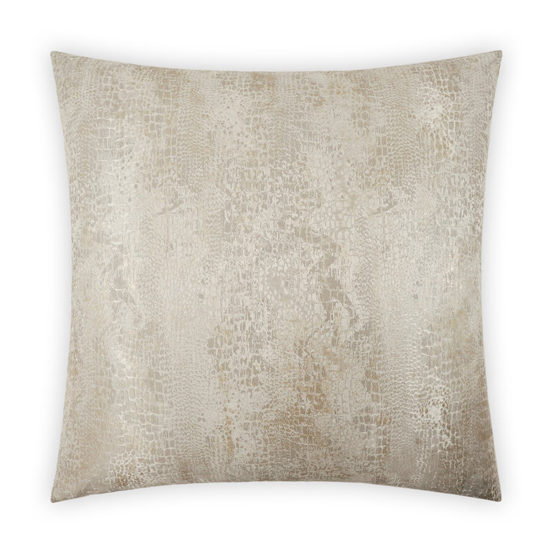 Gilded Pillow Cover & Insert, Square 24"