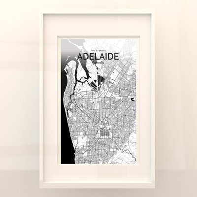 " Adelaide Australia City Map "