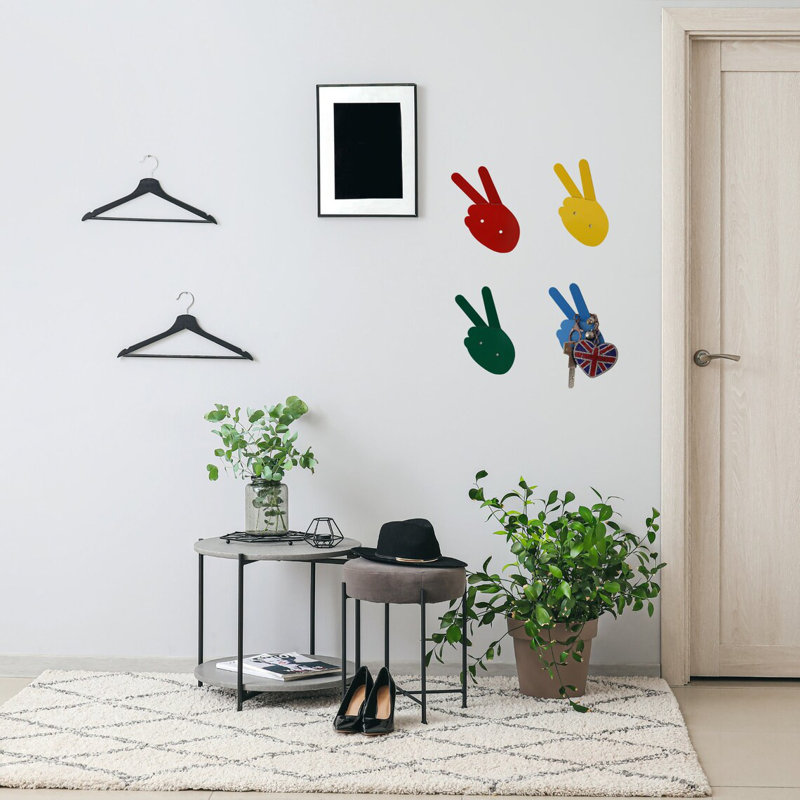 Modern People Wall Decor on Metal