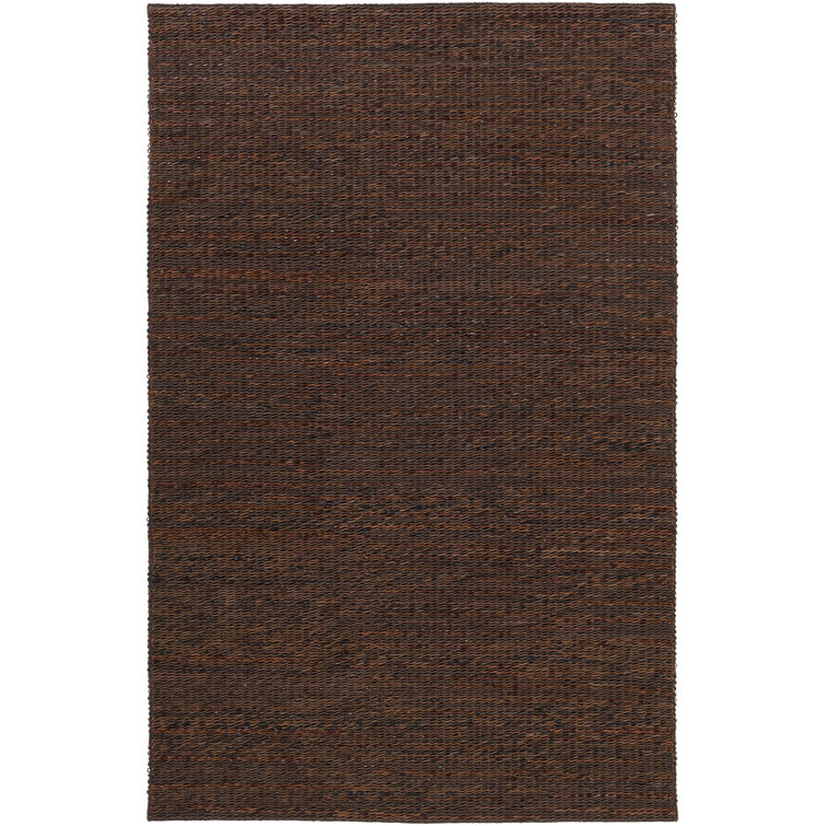 Desousa Leather Abstract Indoor Rug