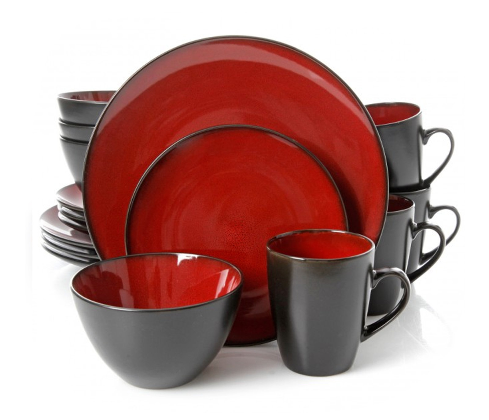 Wrought Studio Carole Round 16 Piece Dinnerware Set, Service for