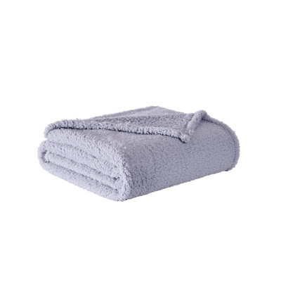 Jeté en sherpa Brooklyn Loom Marshmallow