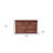 64" Brown Solid Wood Seven Drawer Double Dresser