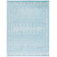Tapis turquoise / ivoire Strobel-723828322