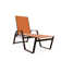 Holna Outdoor Rust-Resistant Metal Chaise Lounge