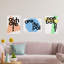 Scottish Slang Words Typography Awrite Pal Och Aye Nae Bother - 3 Piece No Frame Print Set-88622268