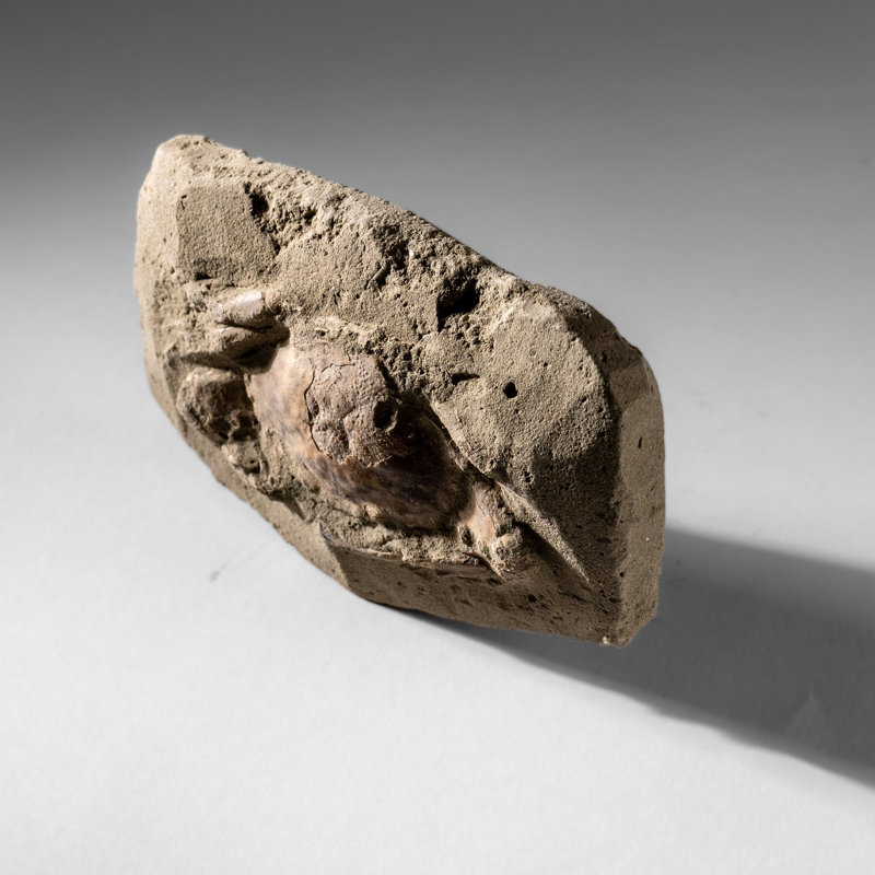 Decorative Stone Decorative Object, 3" H x 0.25" W x 5" D