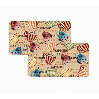 Bibb Home Anti Fatigue Foam Kitchen Mat