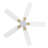 Demitrus 52" Smart Ceiling Fan With Remote, Light Kit IncludedWorks With Google Assistant And Amazon Alexa,Siri Shortcut.