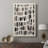 Chalk and Flint II -Custom Wrapped Gallery Cavas
