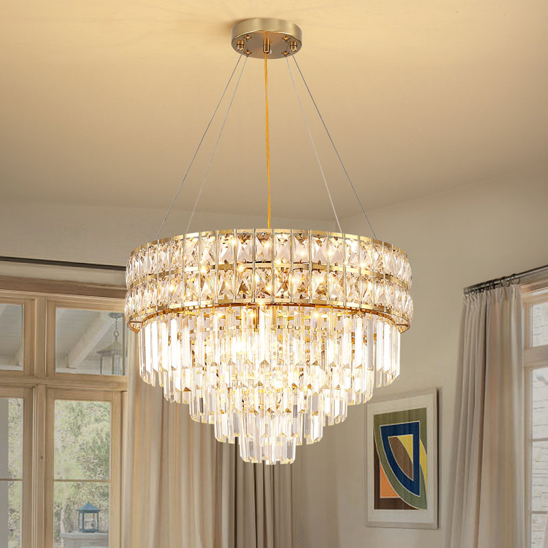 Sertorio 11 - Light Dimmable Chandelier, Gold