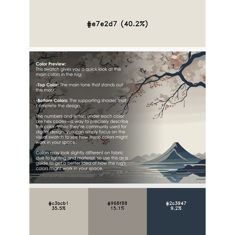 Woven Serenity Rug, Round 7'