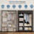 62.4" H x 40.8"W Clothing Rack with Cover, Heavy Duty Clothes Rack with Shelves, Garment Rack for Bedroom, Closet, Laundry Room-1605321325
